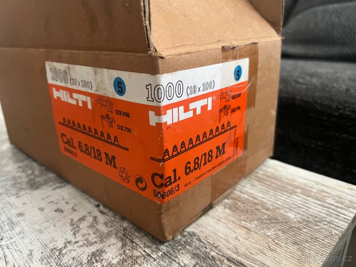 náboje hilti - 2
