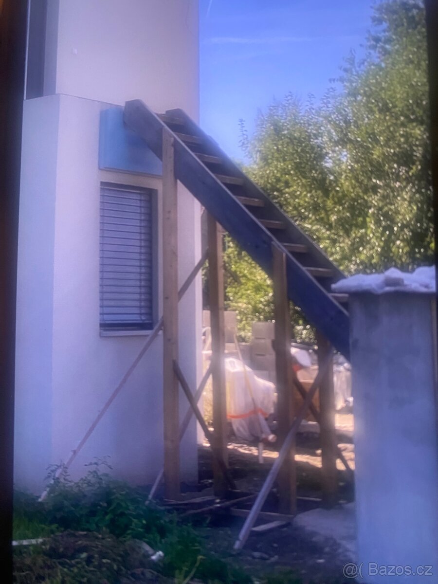 Dřevěné schody - 2