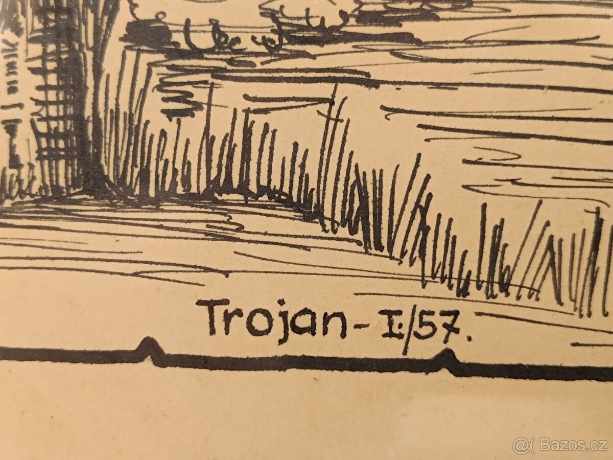 Obraz Matěj Trojan 1957, 32x44 - 2