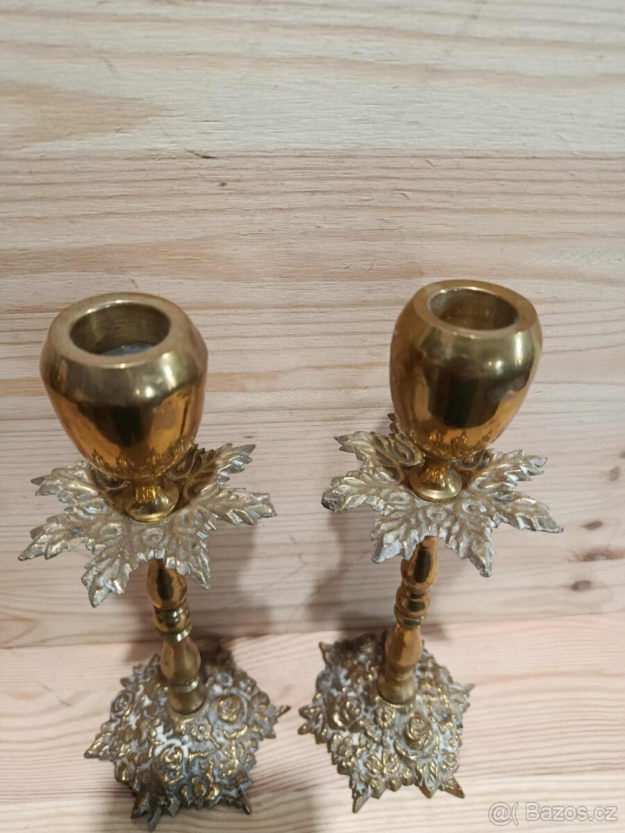Svícny-cena za pár 690,-kč - 2