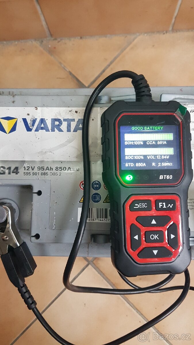 Autobaterie AGM G14 Varta silver 12V 95Ah 850A použitá - 2