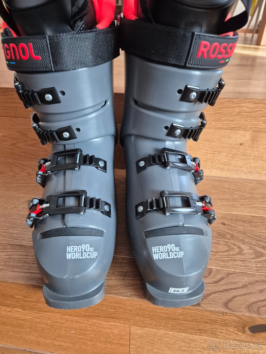 Lyžařské boty Rossignol hero world cup 90 vel.26.5 - 2