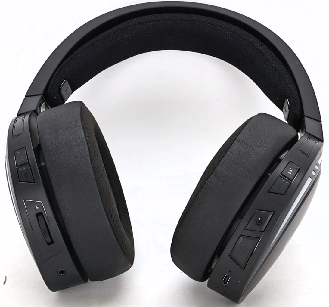 Sluchatka KLIM K-PR-1 Panther - bluetooth USB mikrofon RGB - 2