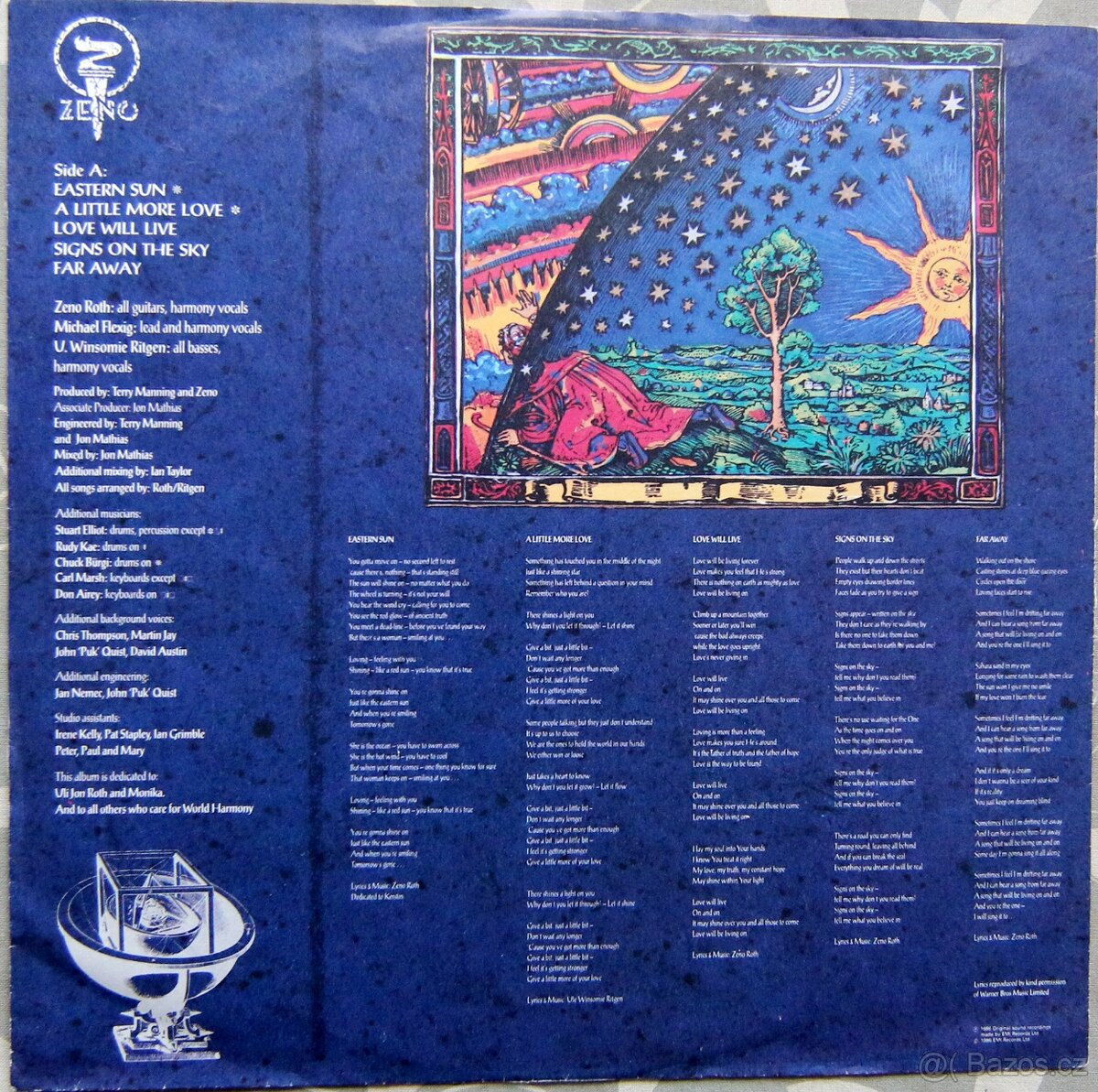 LP deska - Zeno - Zeno (Zeno Roth - bratr Uli Rotha) - 2