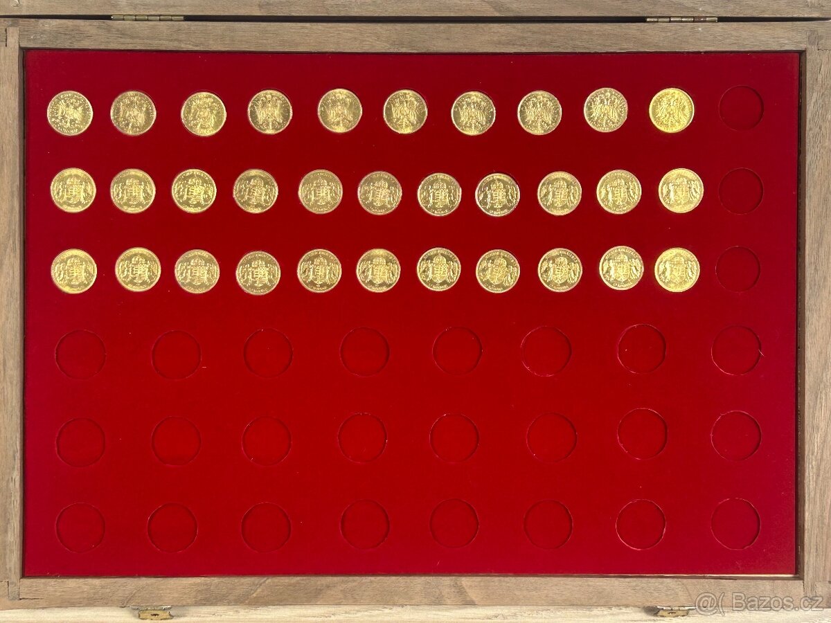 Predám zlaté mince - 10 korún Františka Jozefa I. - 2