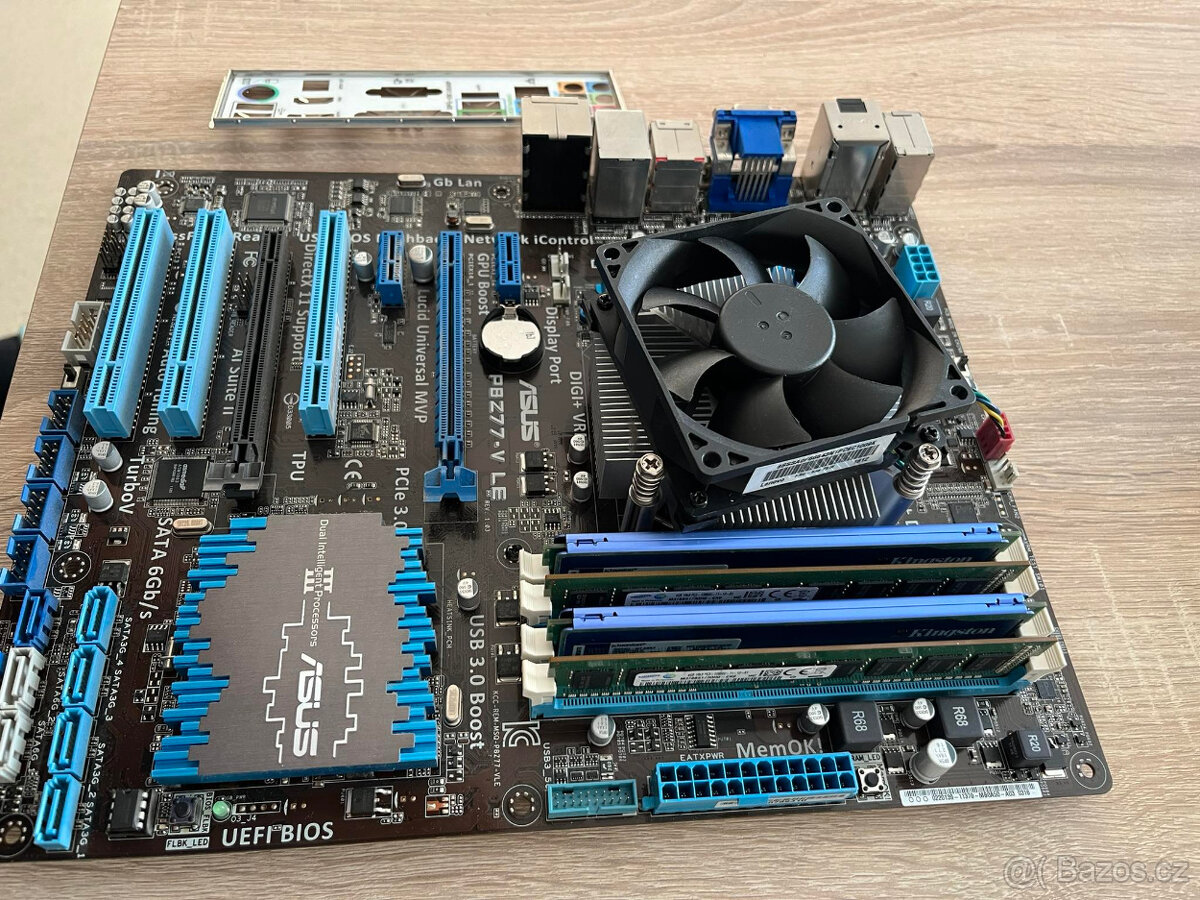 zák.deska ASUS P8Z77 + i5 3570K + 16Gb RAM - 2