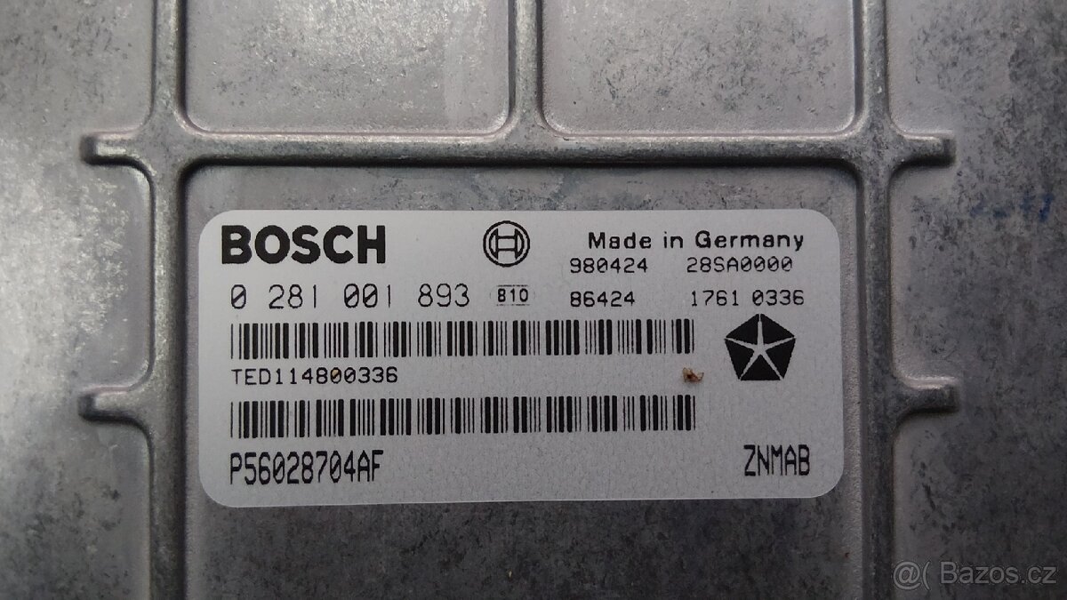 Řídící jednotka Bosch MSA15.5 - 2