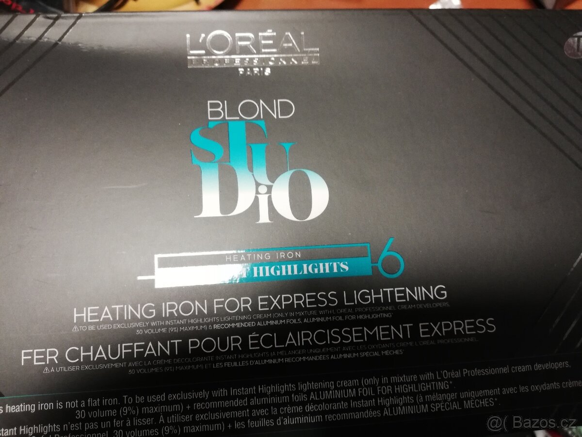 Nová profesionální žehlička Loréal Instant Highlights Blond - 2