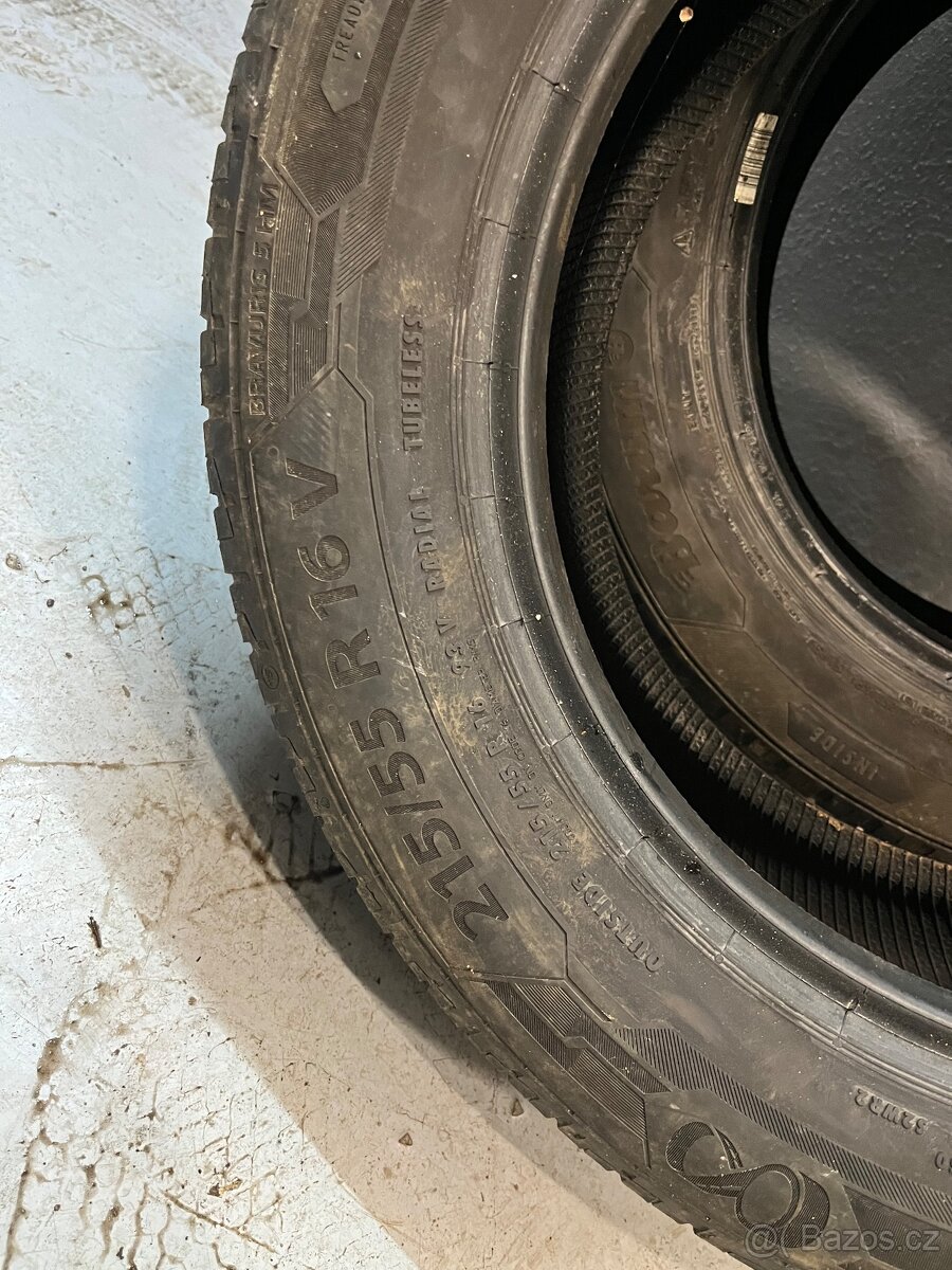 Letní pneu Barum bravuris 215/55R16 - 2