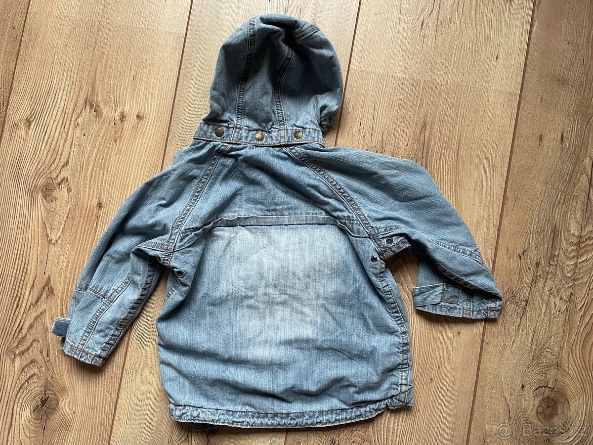H&M džínová bunda vel. 86 - 2