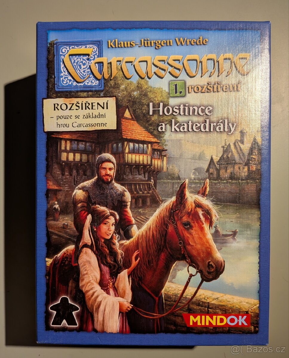 Desková hra Carcassonne + 4 rozšíření - 2