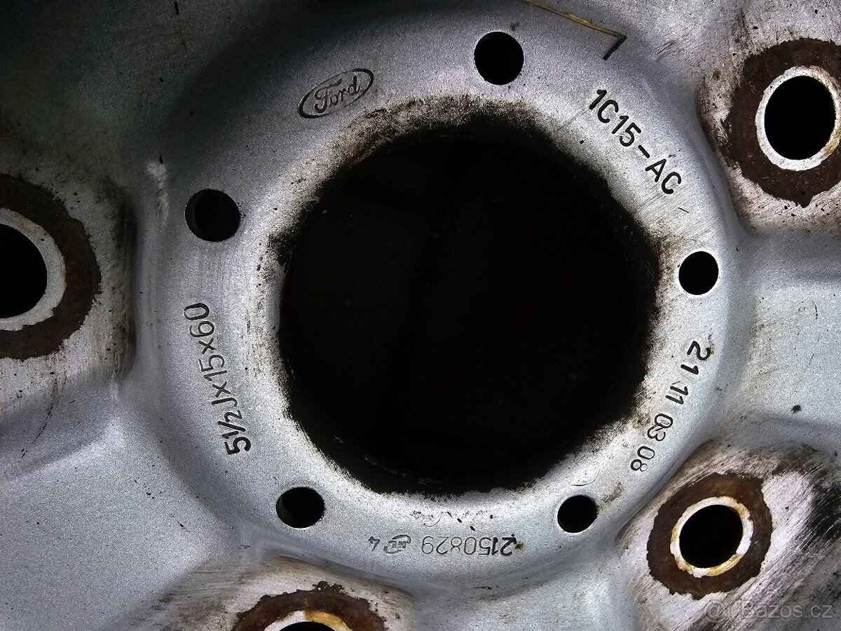 Kola disky Ford 5x160 Transit R15 5,5J - 2