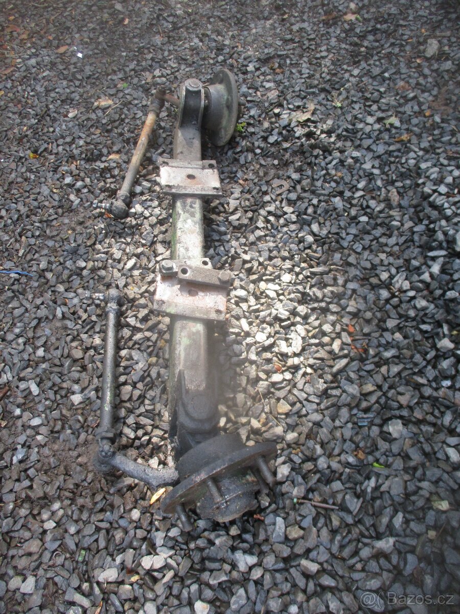 polomotor, náprava a řízení Multicar M 21 - 2