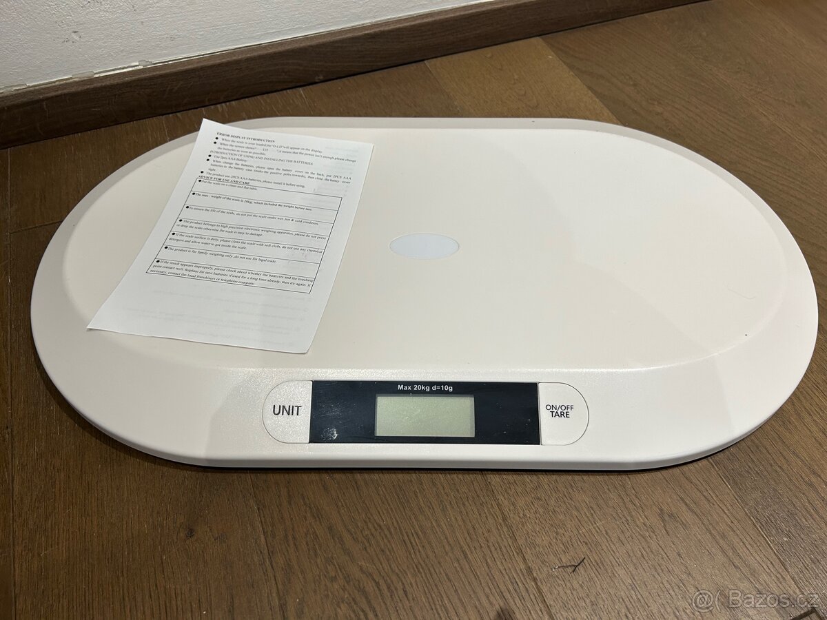 Kojenecká váha nová - 2