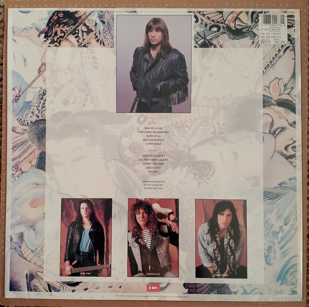 LP Bruce Dickinson - Tattooed Millionaire - 2