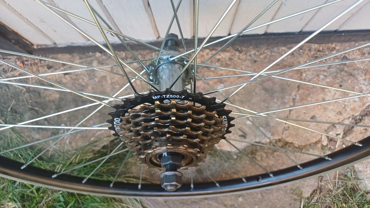 kola na kola , přední a zadní 26" zadní kolo sedmikolečko - 2