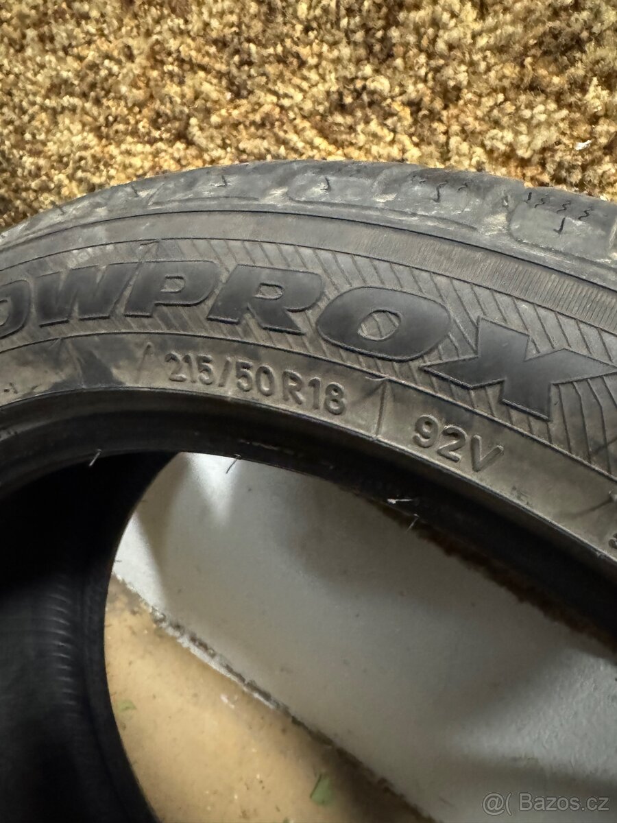 Zimní pneu TOYO SNOWPROX S953 215/50 R18 92V - 2
