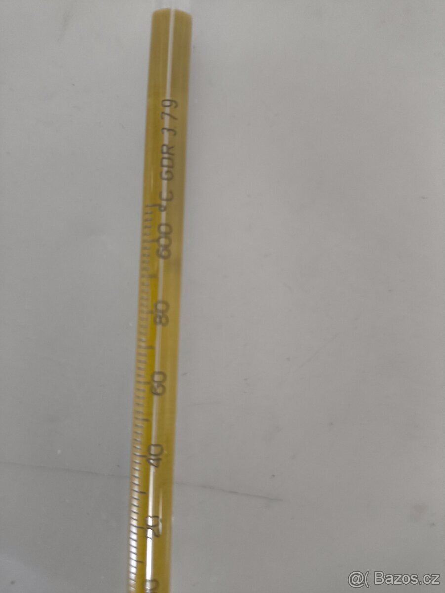 Rtuťový teploměr rozsah 0-600°C - 2