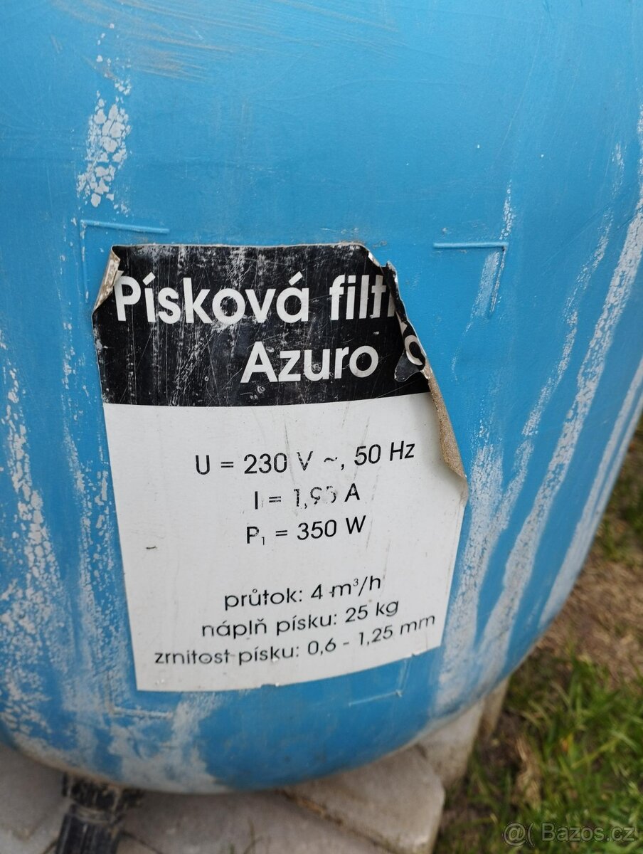 písková filtrace Azuro - 2