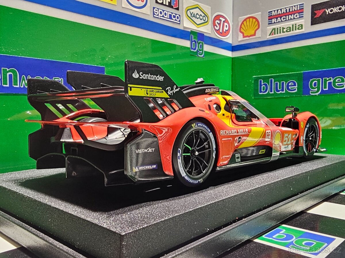 Ferrari 499P vítěz #50 24h LeMans 2024 - 2