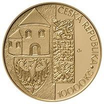 Prodám pamětní zlatou minci 10 000 Kč sv. Václav - proof - 2
