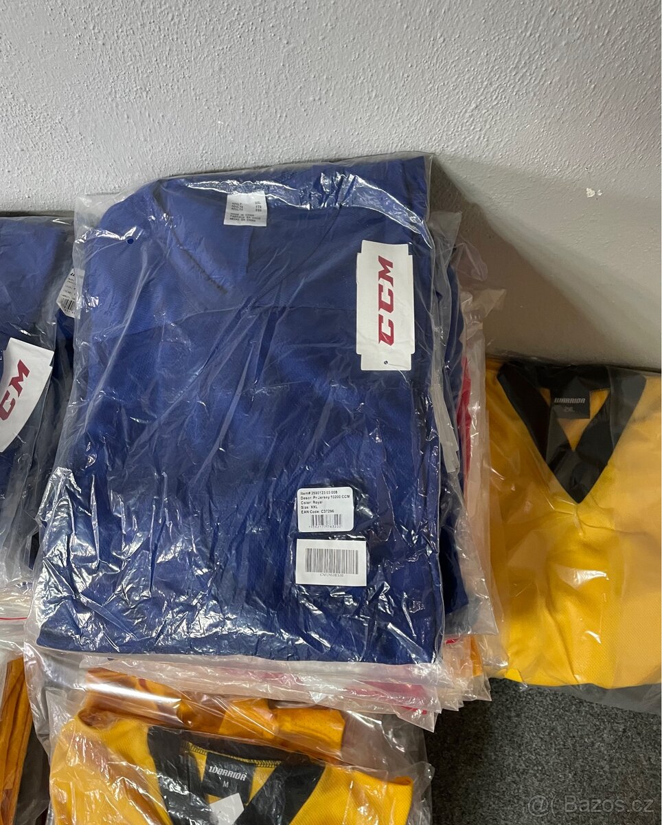 Nové dresy CCM a WARRIOR - 2