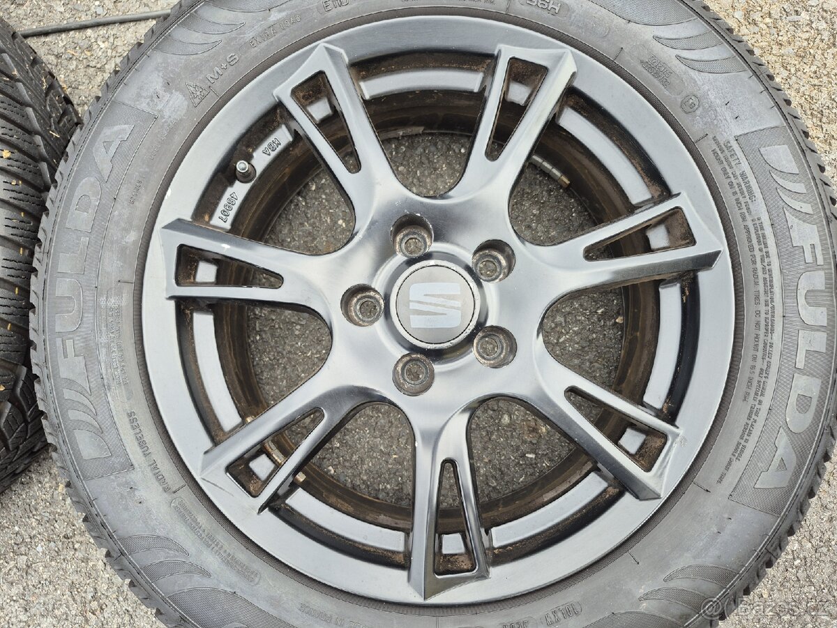 Sada elektrony a zimní pneu 205/60 R16 - 2