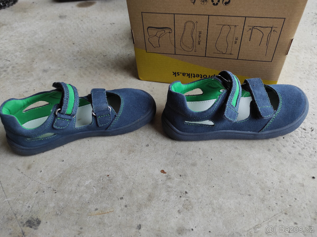 Barefoot sandály PROTETIKA PADY Navy vel. 30 TOP STAV - 2