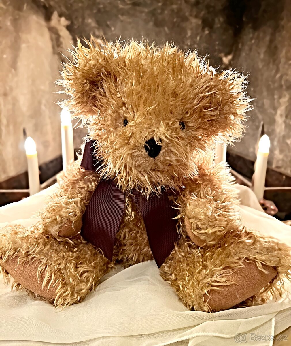 Vintage anglický plyšový Medvídek pro sběratele i potěšení - 2