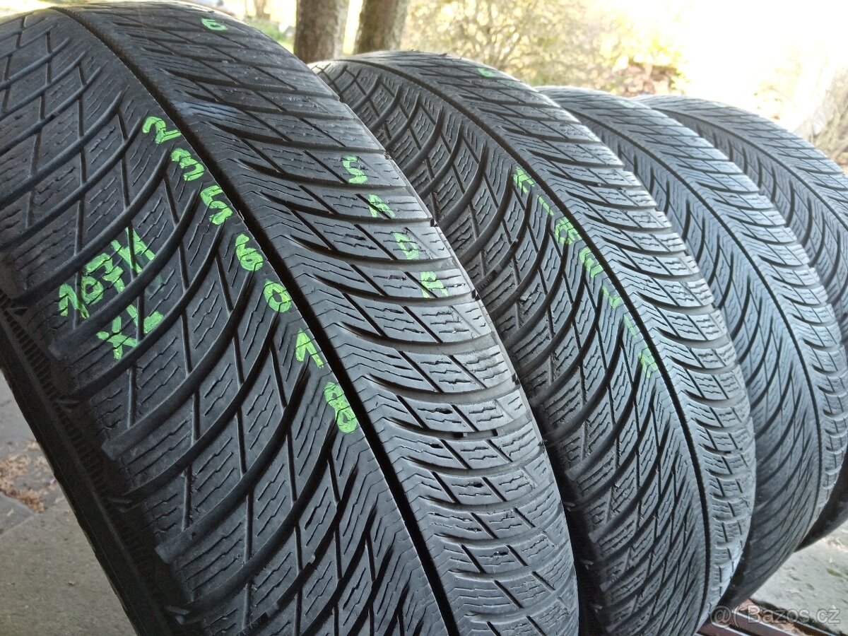 Zimní pneu 4kusy 235/60/18 vzorek 80% MICHELIN - dobírka - 2