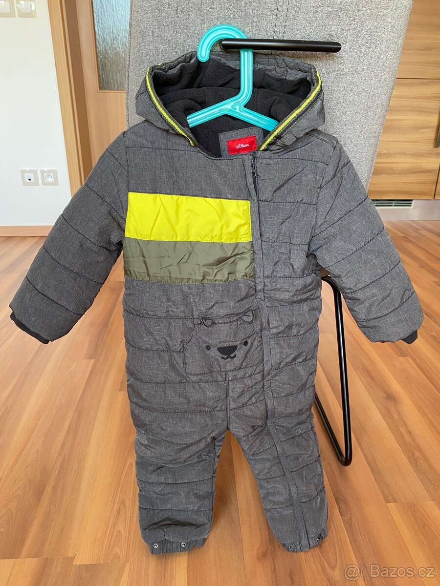 Dětský zimní overal s.Oliver - vel. 86 - 2