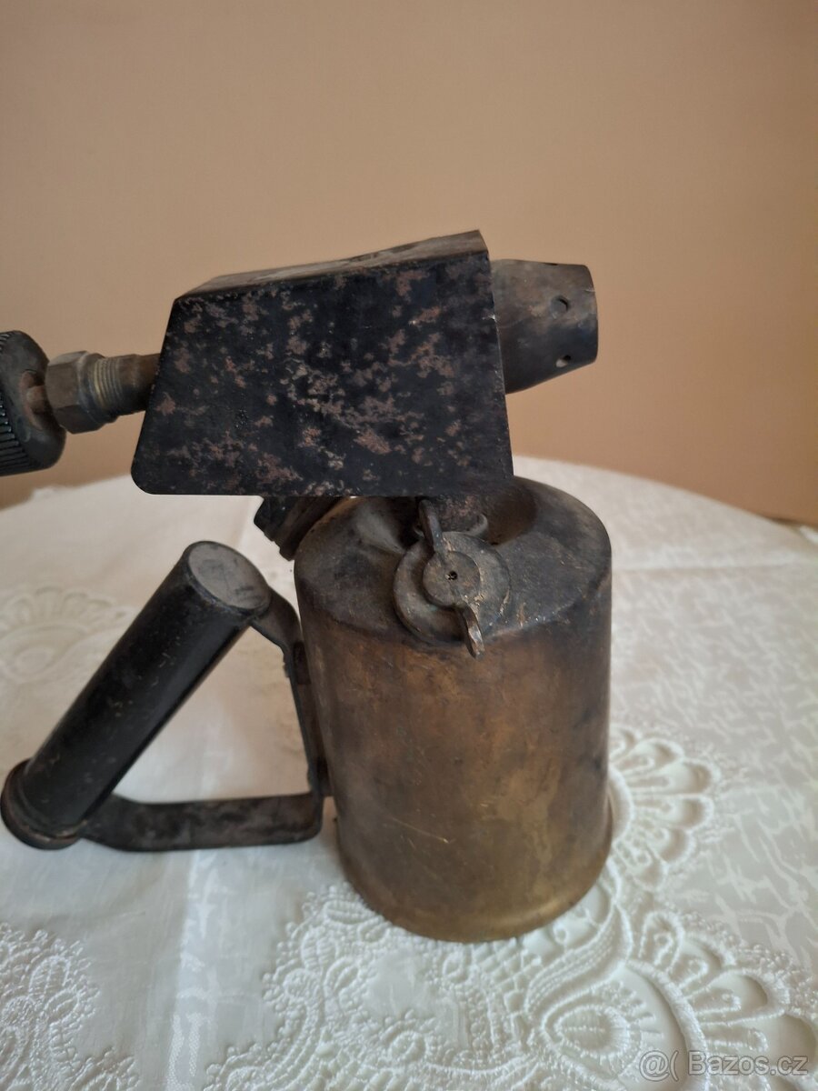 Mosazná opalovací lampa - 2