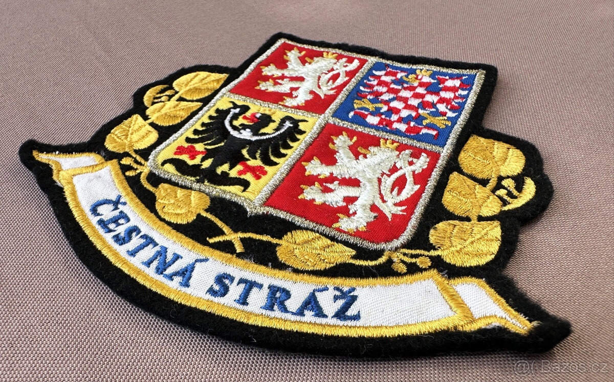 vojenská čestná stráž ČR nášivka velká na uniformu - 2