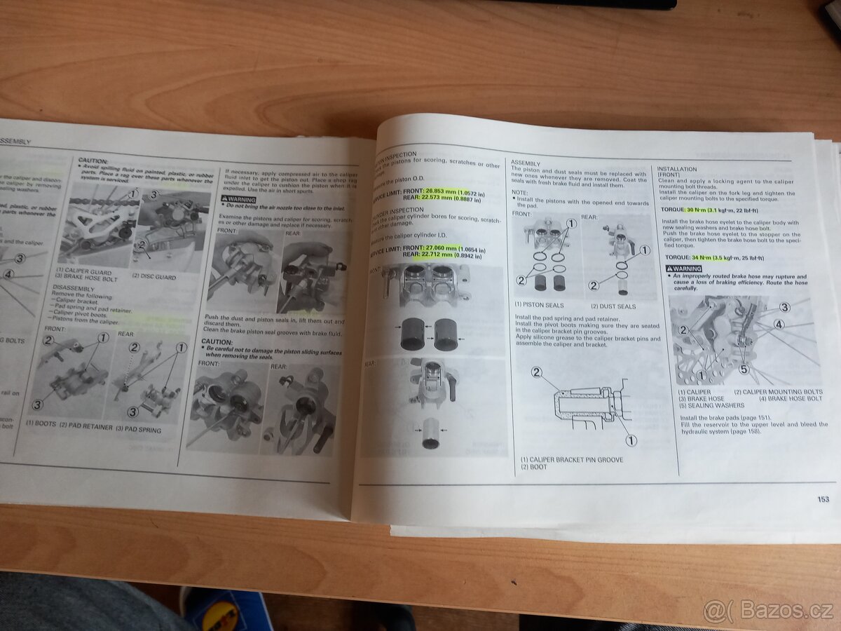 Manuál Honda CRF 450R 2004 - 2