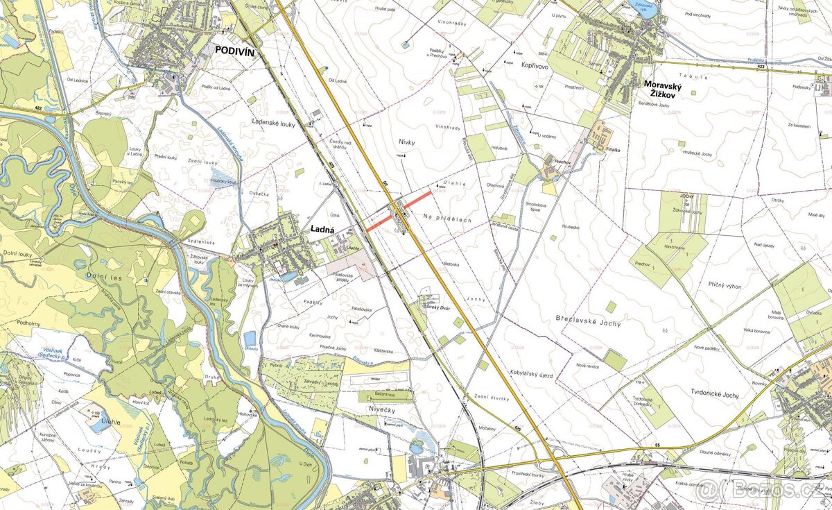 Zemědělská půda, prodej, Ladná, Břeclav - 2