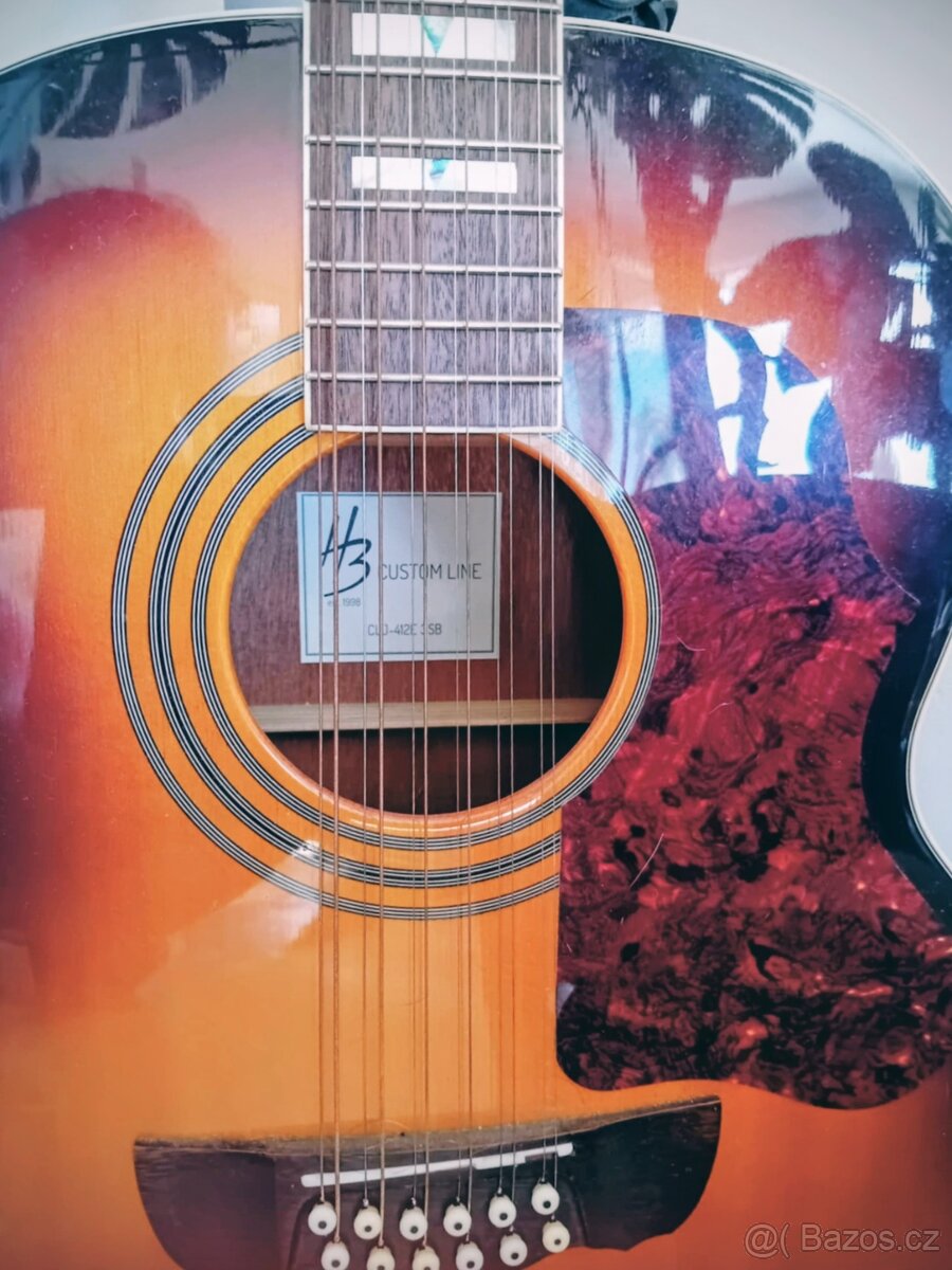 dvanáctistrunnou kytaru Harley Benton - 2