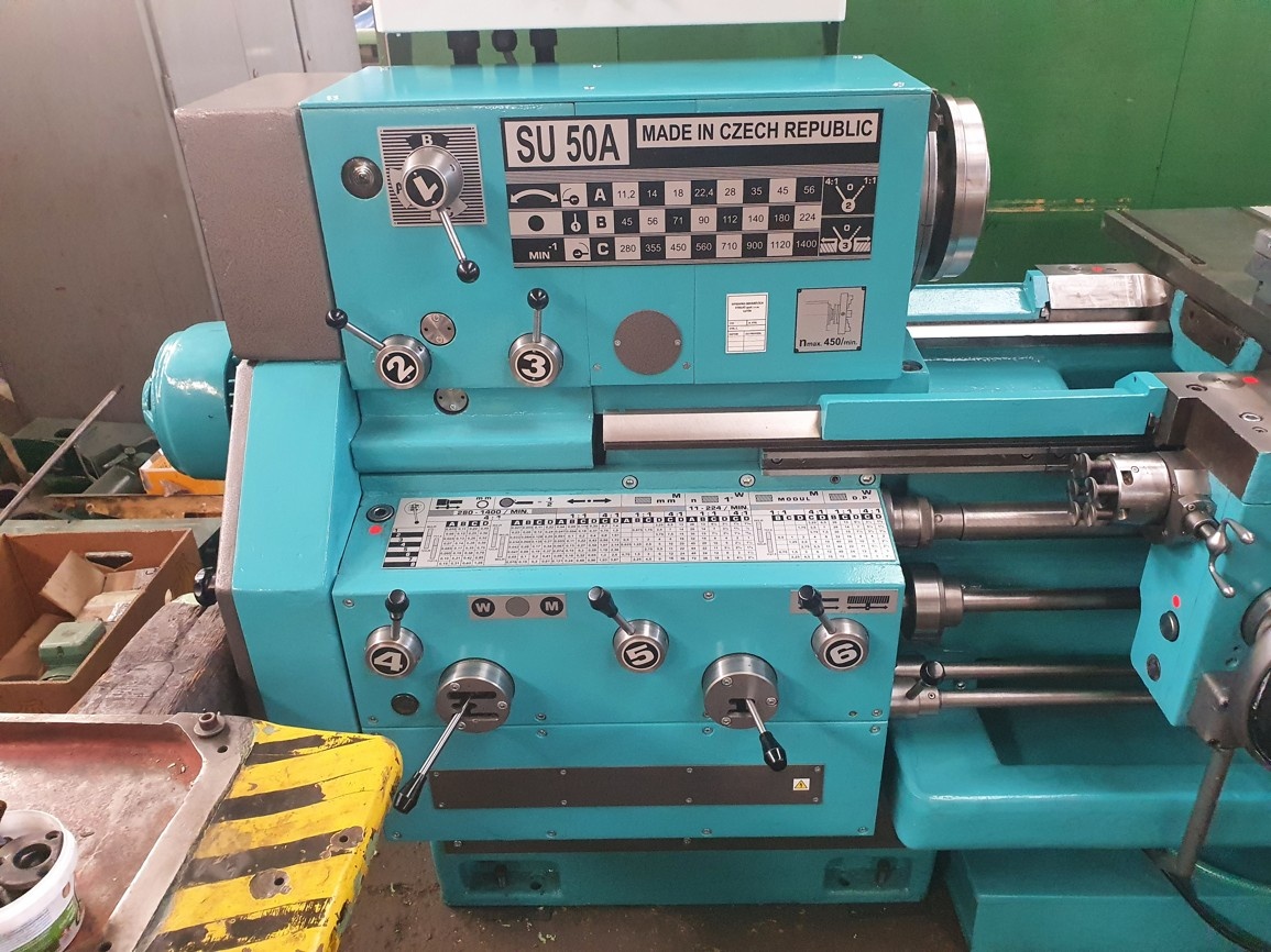 Soustruh hrotový SU 50 A /1000, 1500, 2000 - po GO - 2