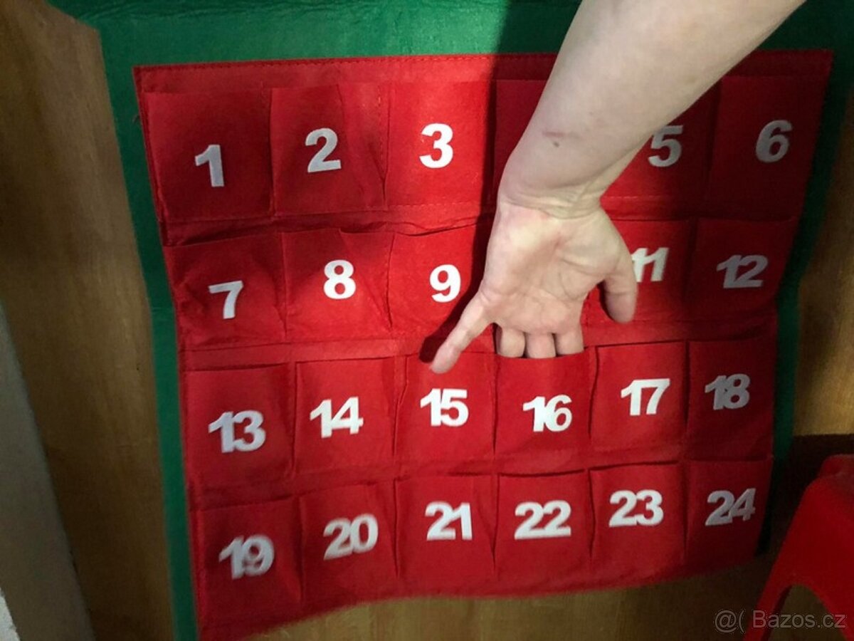 Adventní kalendář s kapsičkami - 2