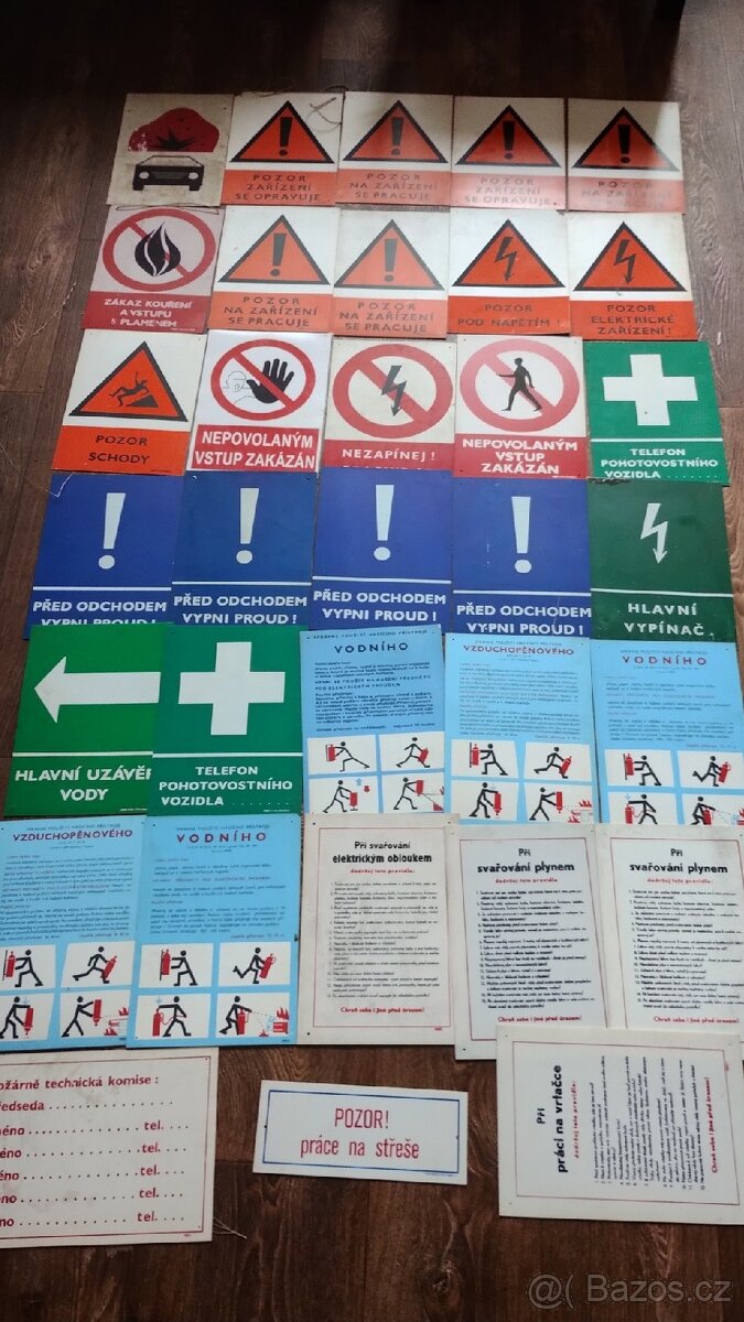 Bezpečnostní cedule - 2
