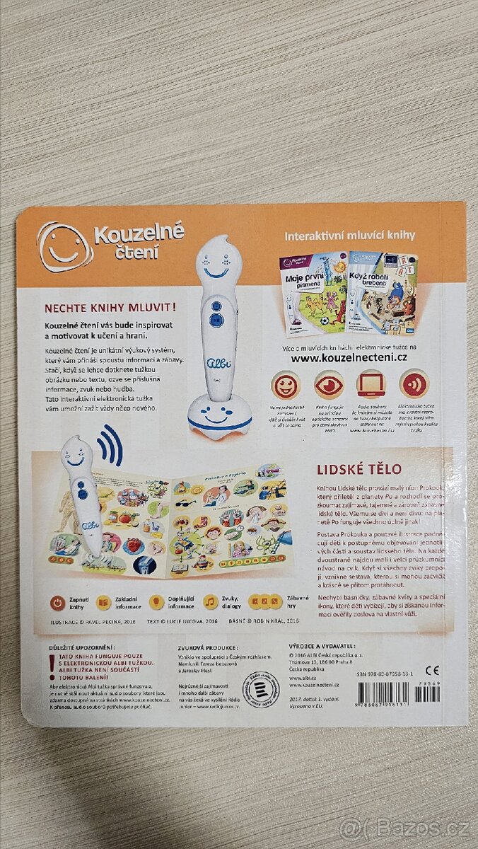 Lidské tělo - Kouzelné čtení - 2