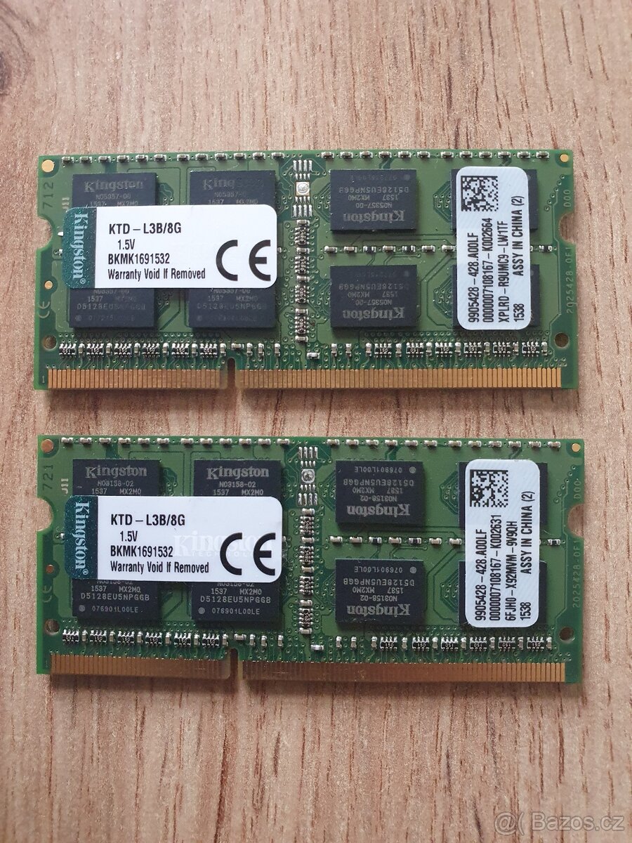 Kingston KTD-L3B/8G kyt 2x8GB - 2