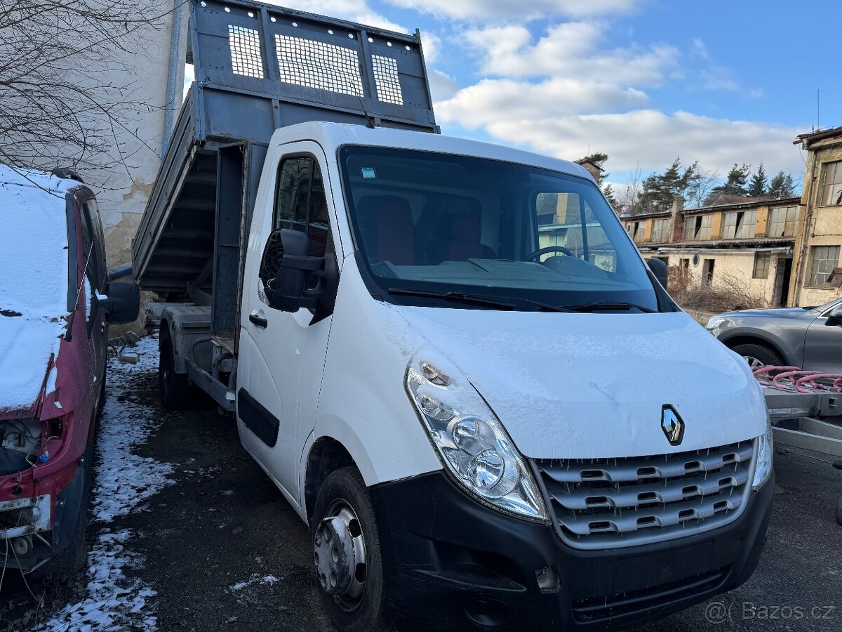Renault Master sklápeč s motorem 2.3 dCi, - 2