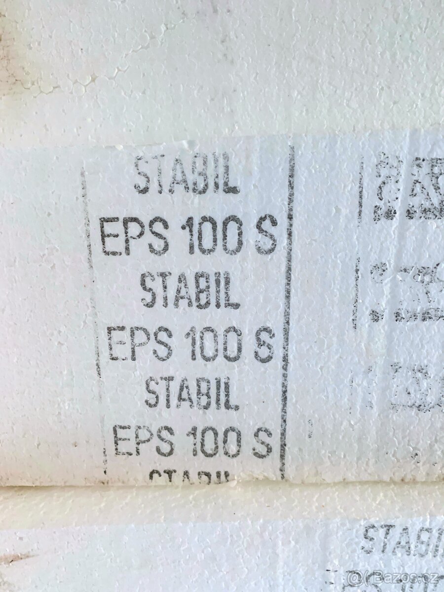 POLYSTYREN EPS 100 S – cca 100 M² , TL 10CM, SLEVA - 2