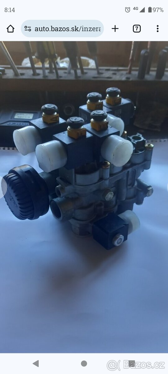 Wabco elektromagneticky ventil - 2