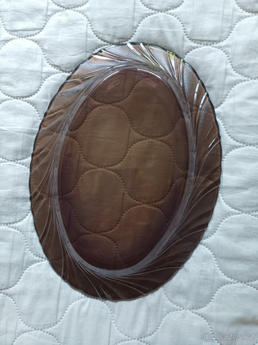 Podnos skleněný - 2