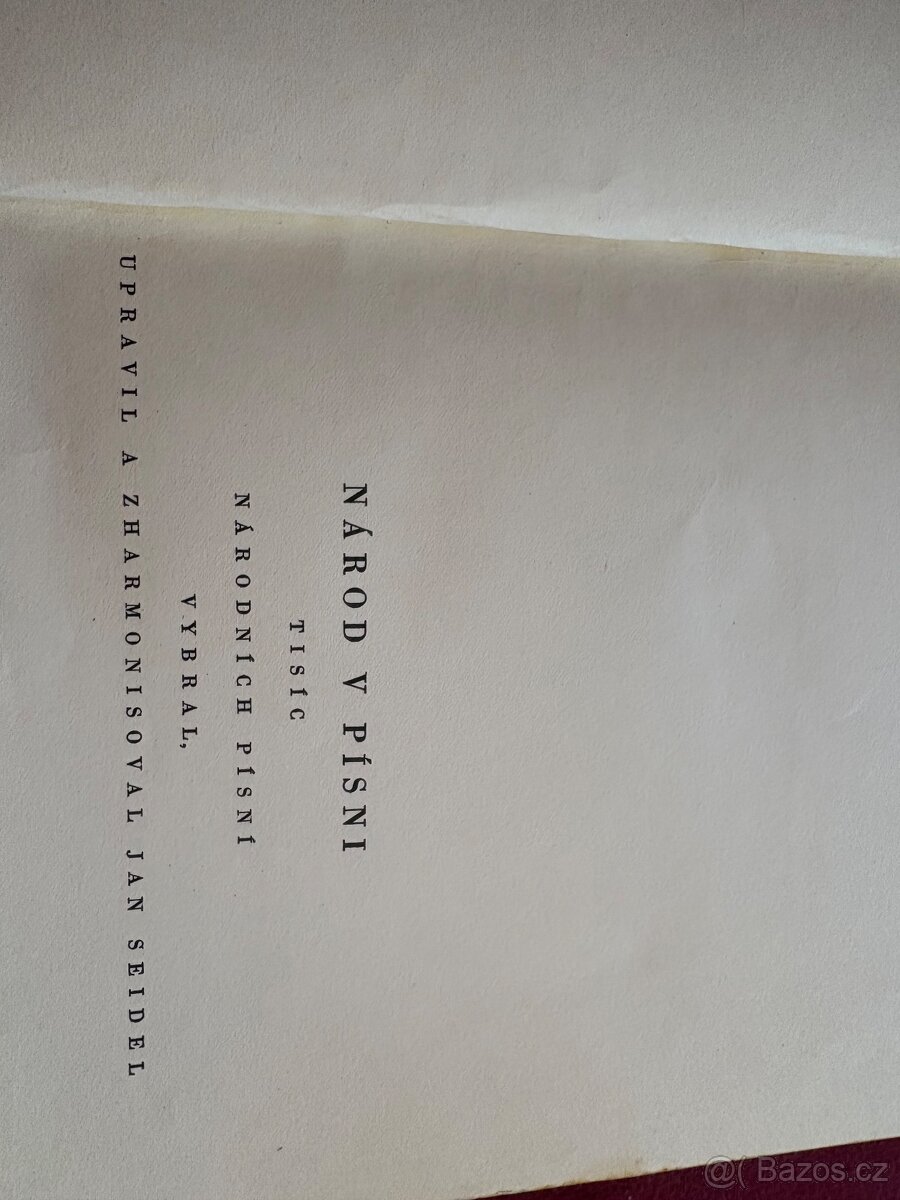 Národ v písni rok 1940 - 2