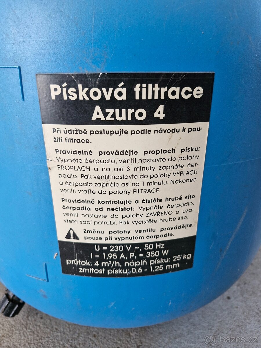Písková filtrace - 2