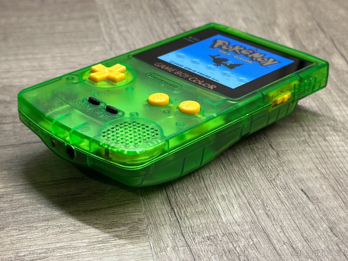 Game Boy Color | OLED | USB-C | Clear Green & Mango Yellow - 2