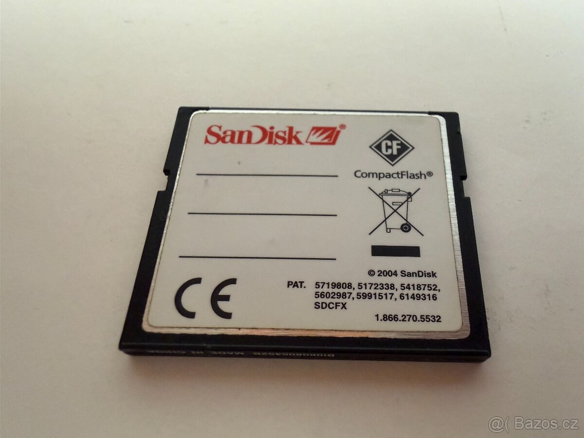 SanDisk Extreme IV CompactFlash 8GB - 2