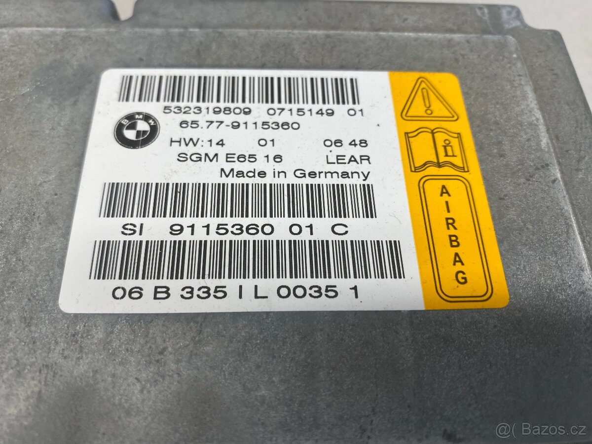 BMW E65 2001-2008 - GATEWAY MODUL 65779115360 - 2
